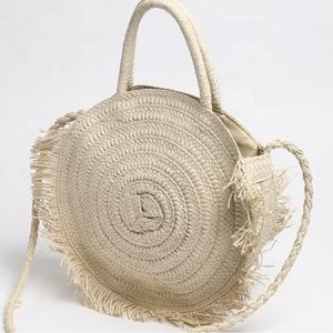 Straw bag